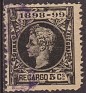 Spain 1898 Alfonso XIII 5 CTS Black Edifil 240. 240 u. Uploaded by susofe